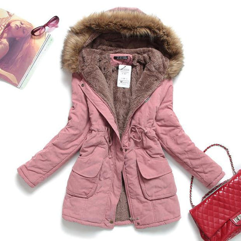 2019 New Parkas Female Women Winter Coat Thickening Cotton Winter Jacket Womens Outwear Parkas for Women Winter