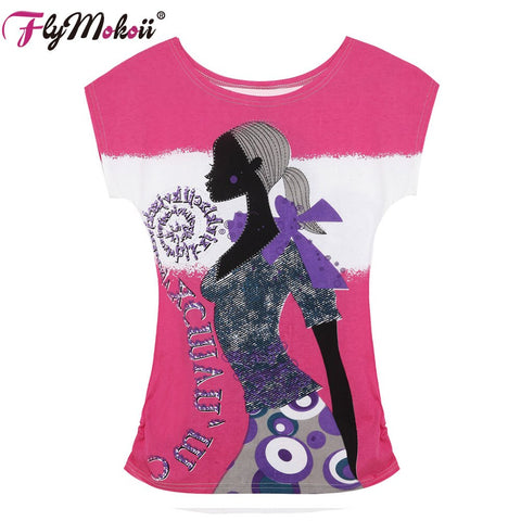 Top Selling Women Tshirt 2019 Summer Cotton Print Short Sleeve Loose Vintage Fashion Tee T-shirt for Woman's Girl Tops Female